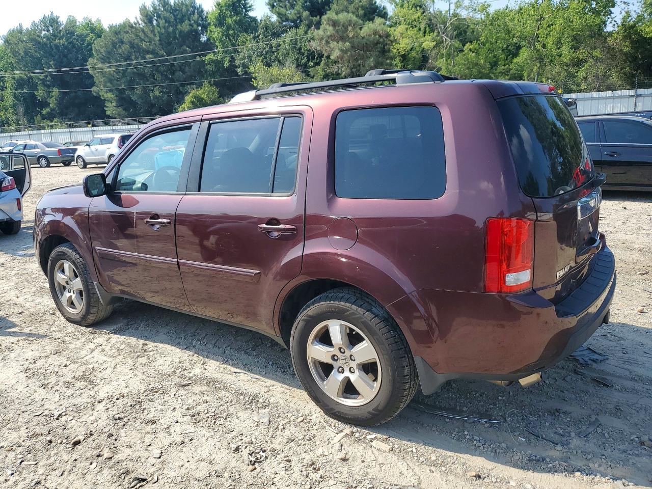 2011 Honda Pilot Exl Фиолетовый vin: 5FNYF3H60BB027702