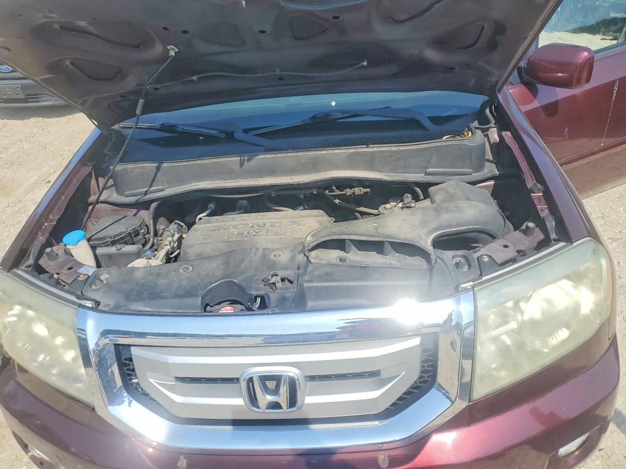 2011 Honda Pilot Exl Фиолетовый vin: 5FNYF3H60BB027702