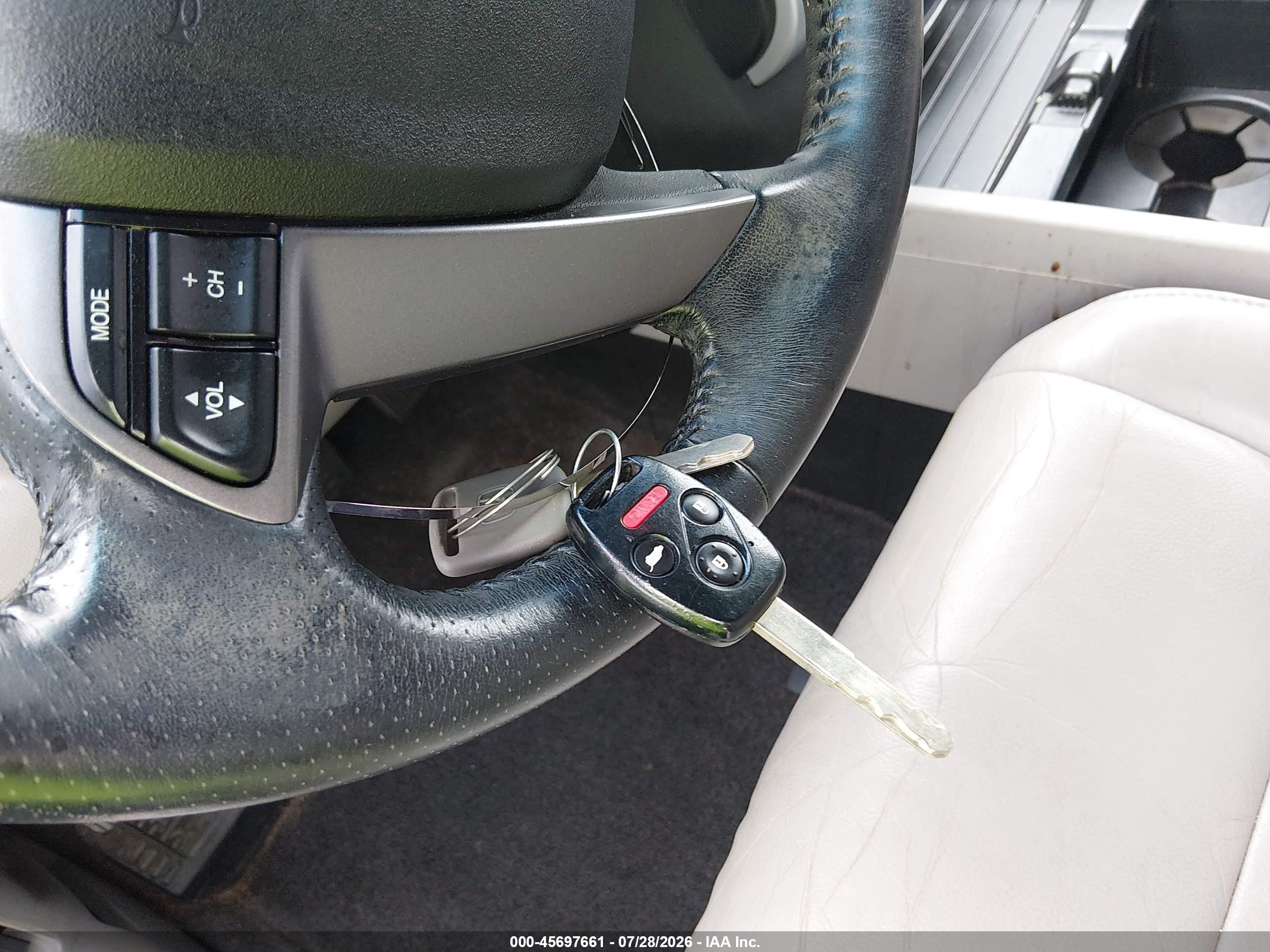 2011 Honda Pilot Ex-l Gray vin: 5FNYF3H61BB038580