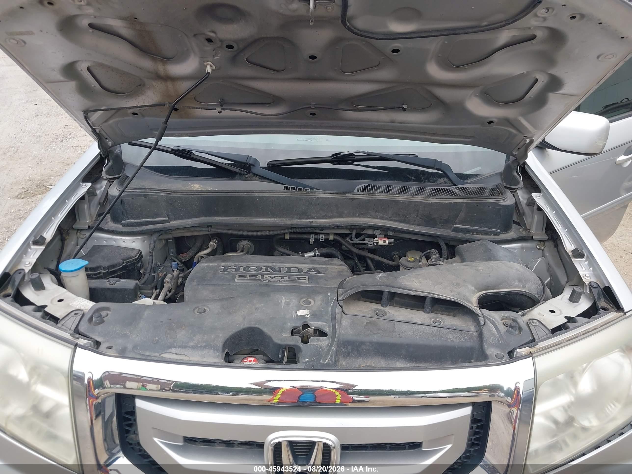2011 Honda Pilot Ex-l Silver vin: 5FNYF3H61BB041317