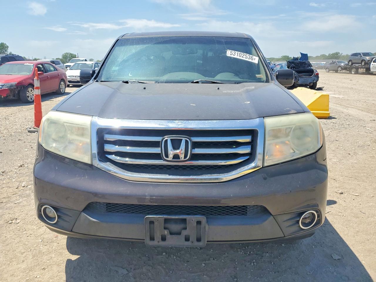 2012 Honda Pilot Exl Charcoal vin: 5FNYF3H61CB001949