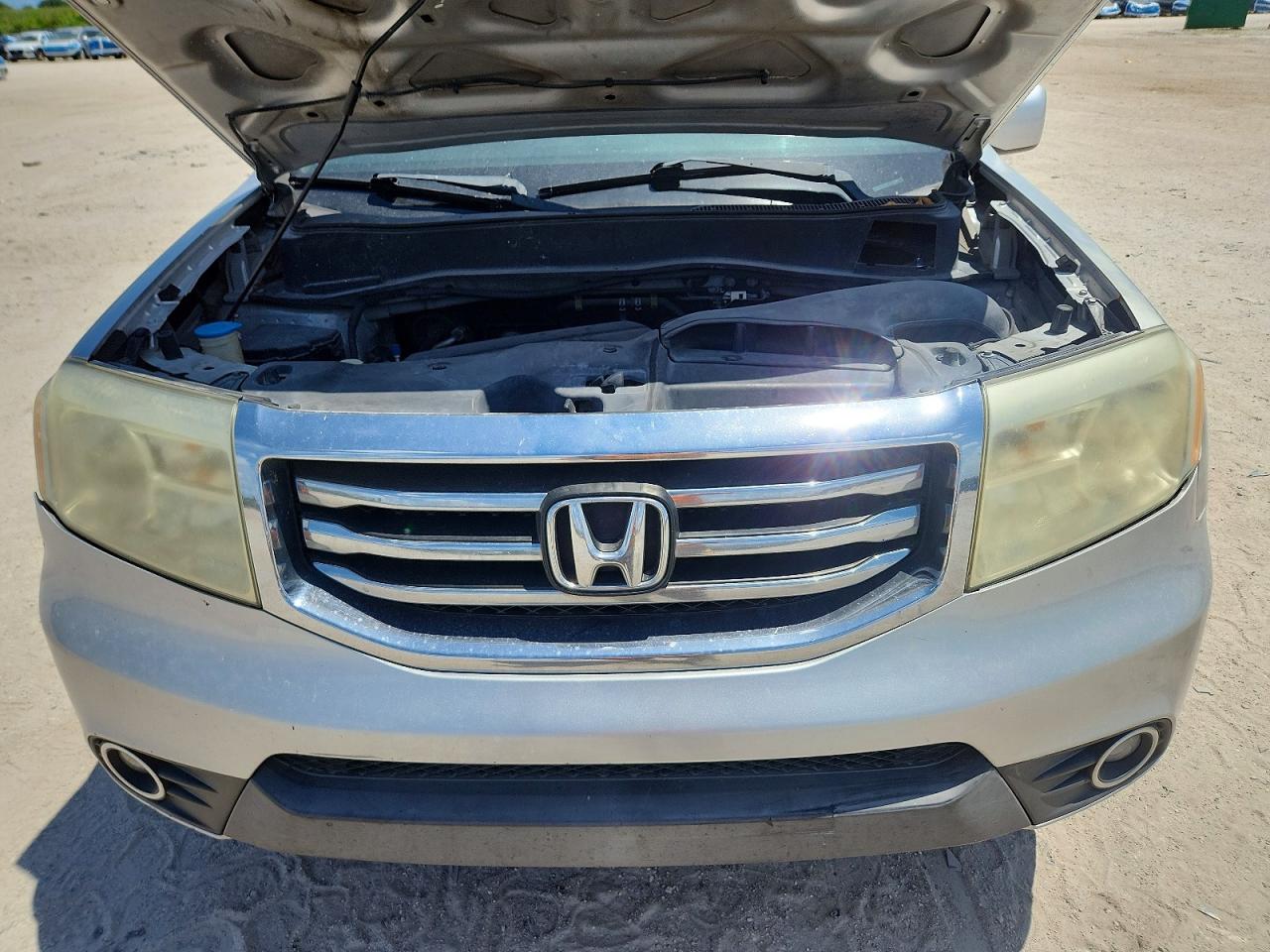 2012 Honda Pilot Exl Silver vin: 5FNYF3H61CB010182
