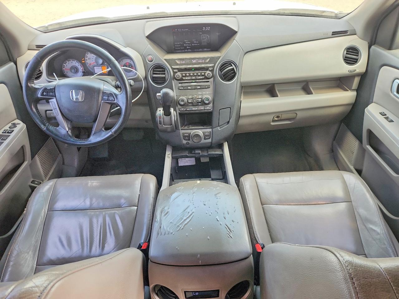 2012 Honda Pilot Exl Белый vin: 5FNYF3H61CB014099