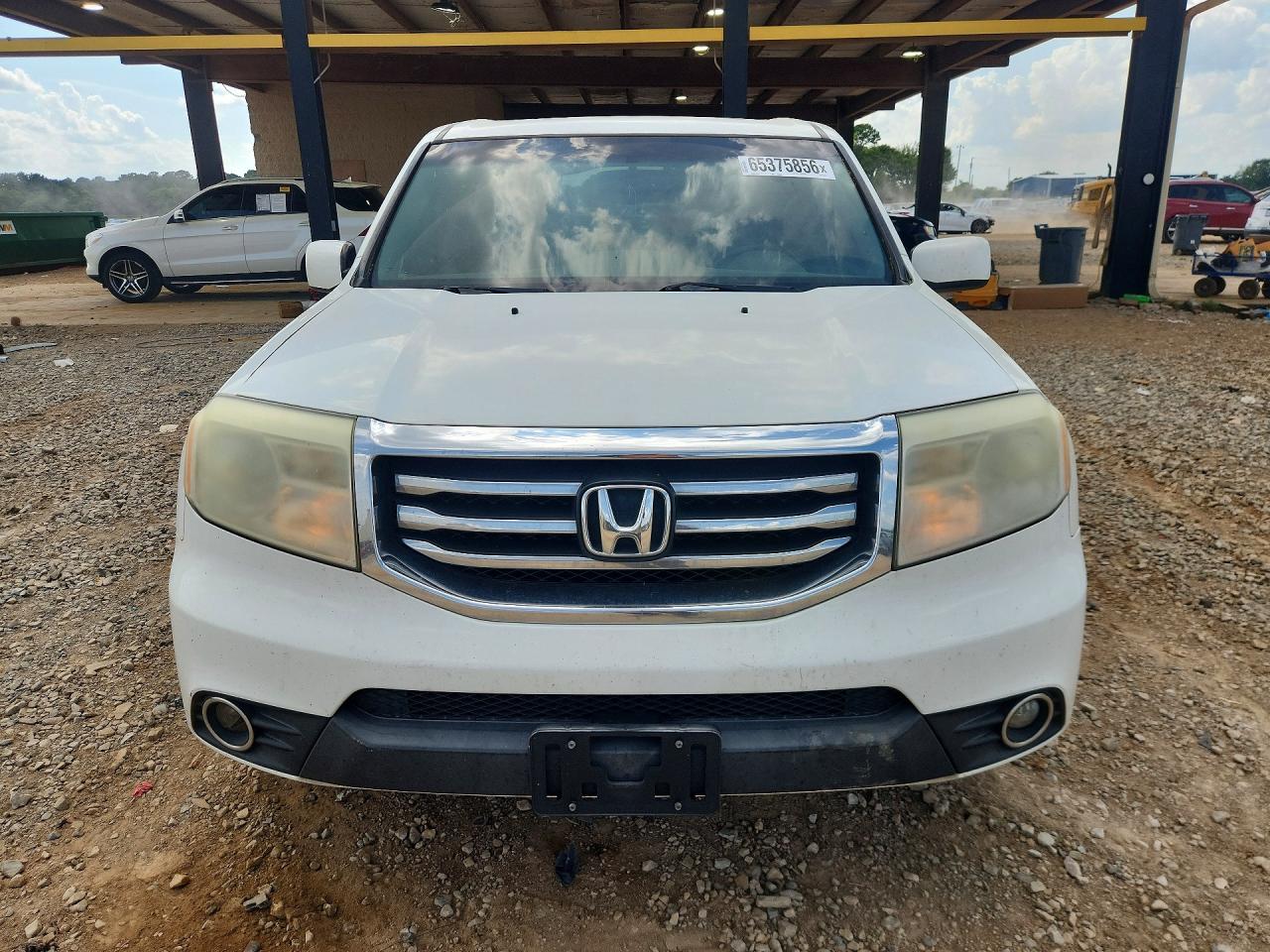 2012 Honda Pilot Exl Белый vin: 5FNYF3H61CB014099