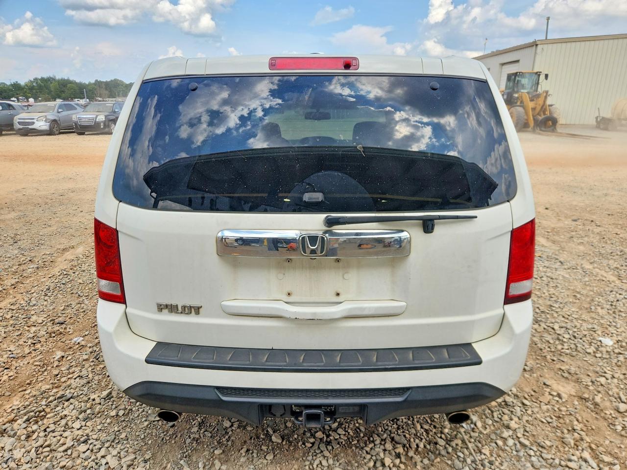 2012 Honda Pilot Exl Белый vin: 5FNYF3H61CB014099