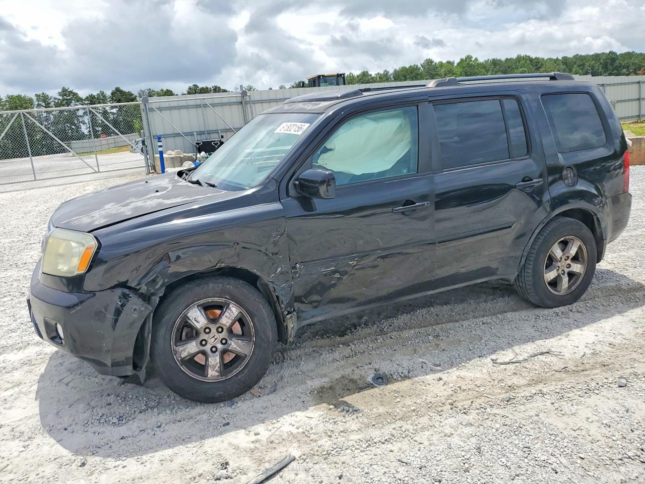 2010 Honda Pilot Exl Черный vin: 5FNYF3H62AB011595