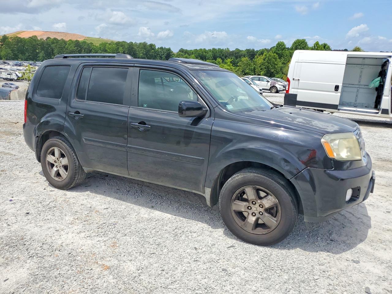 2010 Honda Pilot Exl Black vin: 5FNYF3H62AB011595