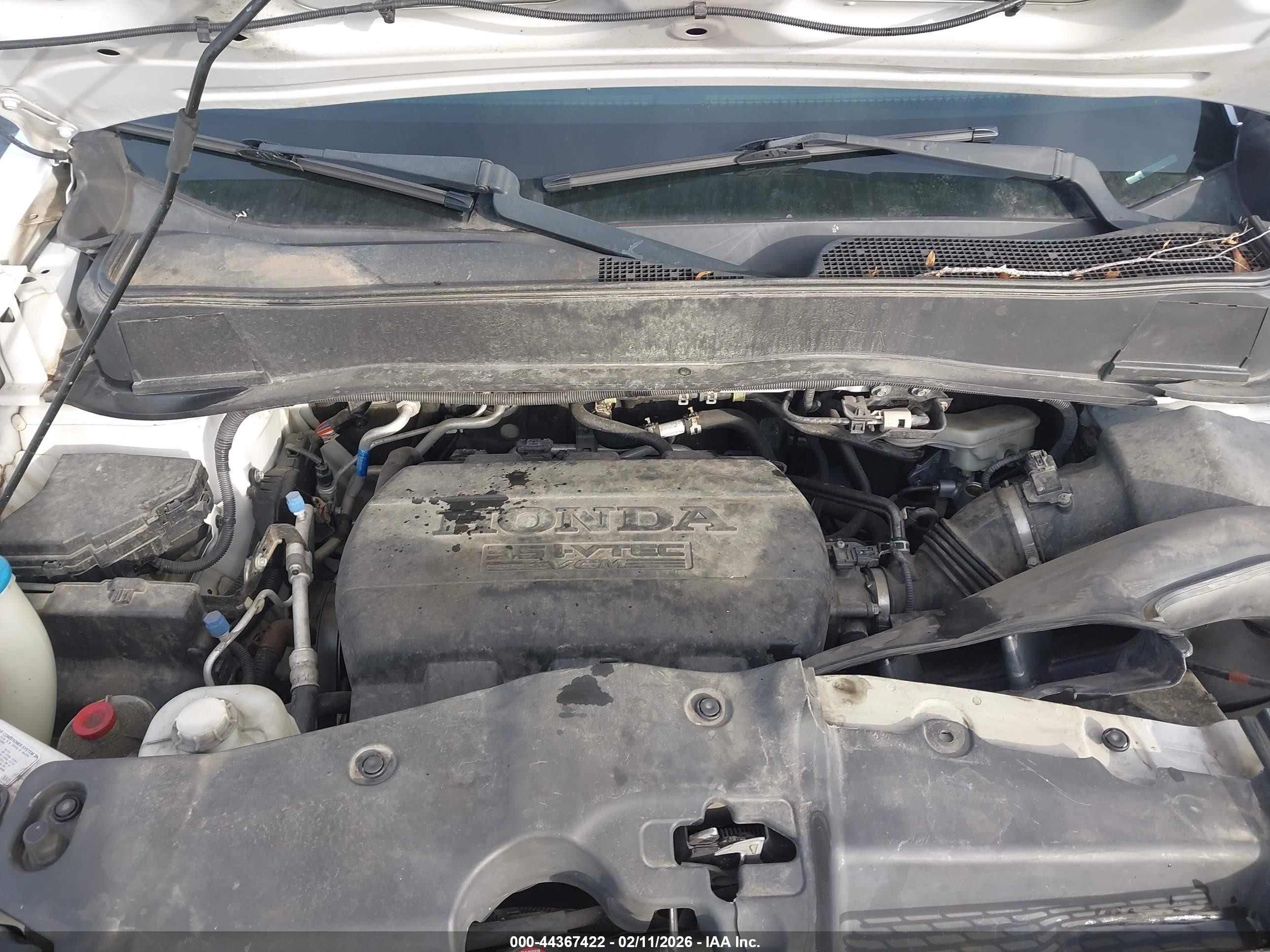 2012 Honda Pilot Ex-l Белый vin: 5FNYF3H62CB027024