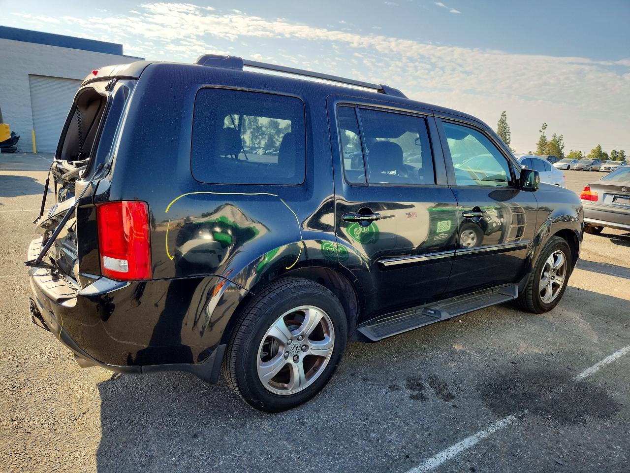 2015 Honda Pilot Exl Black vin: 5FNYF3H62FB013340