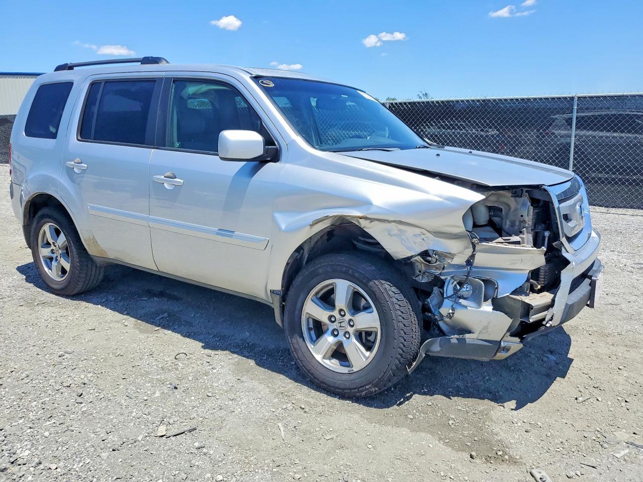 2010 Honda Pilot Exl Silver vin: 5FNYF3H63AB007846