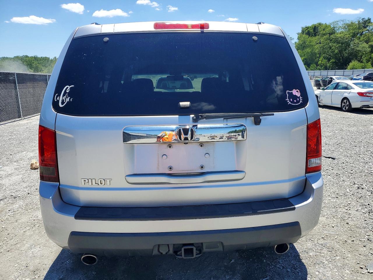 2010 Honda Pilot Exl Silver vin: 5FNYF3H63AB007846