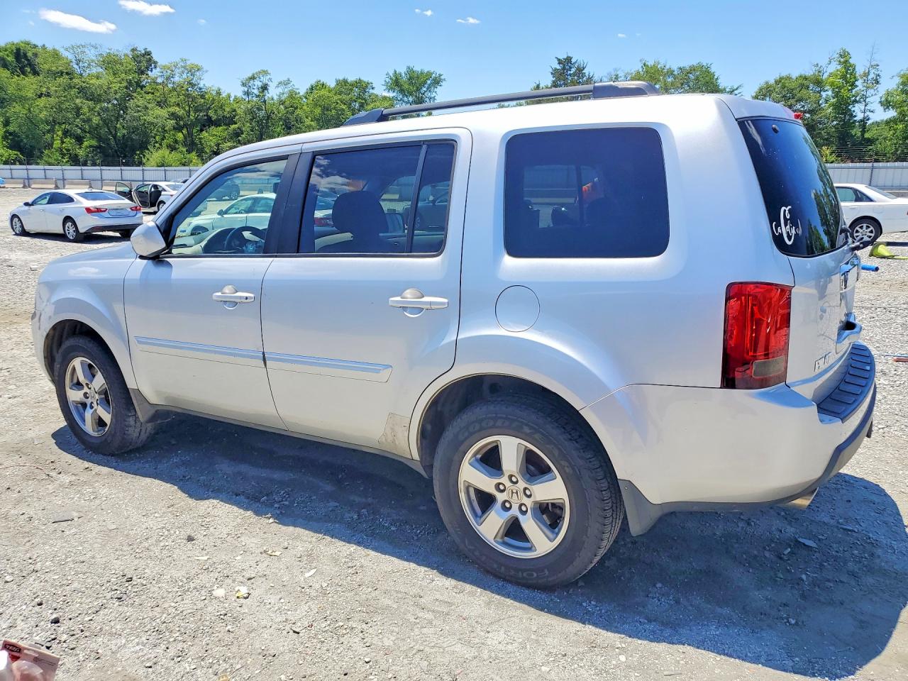 2010 Honda Pilot Exl Silver vin: 5FNYF3H63AB007846