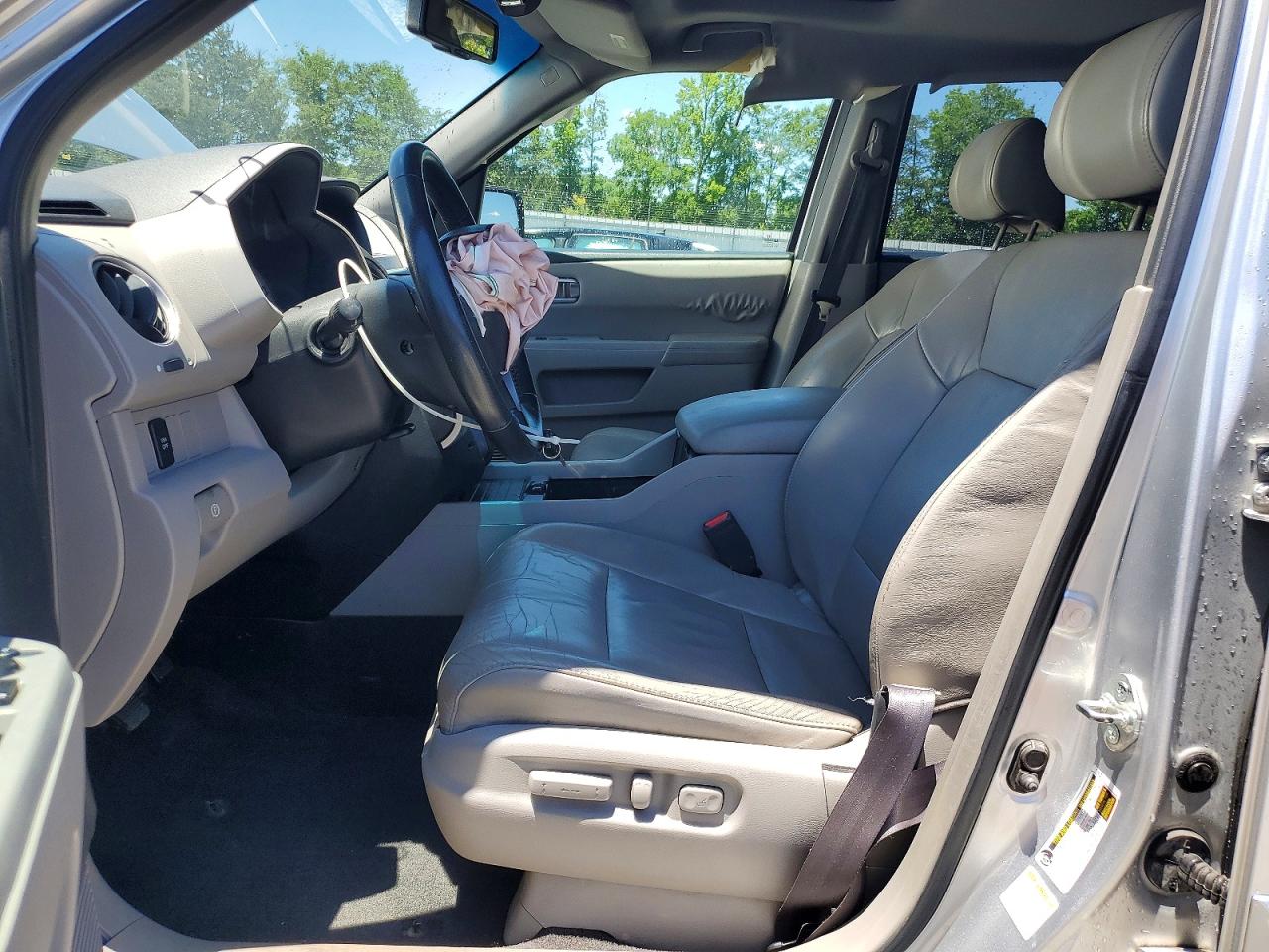 2010 Honda Pilot Exl Silver vin: 5FNYF3H63AB007846