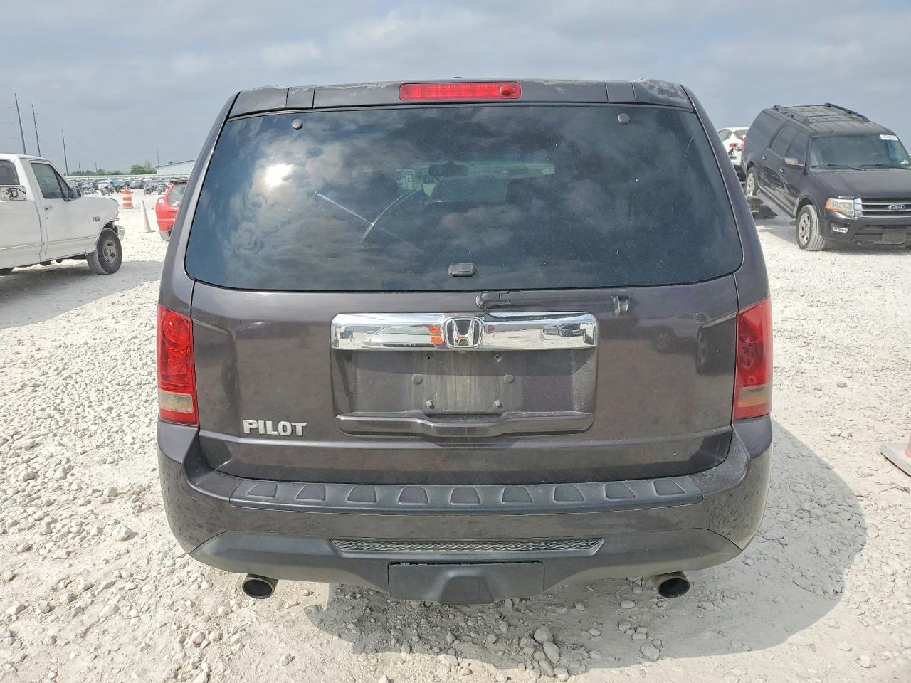 2012 Honda Pilot Exl Gray vin: 5FNYF3H63CB001984