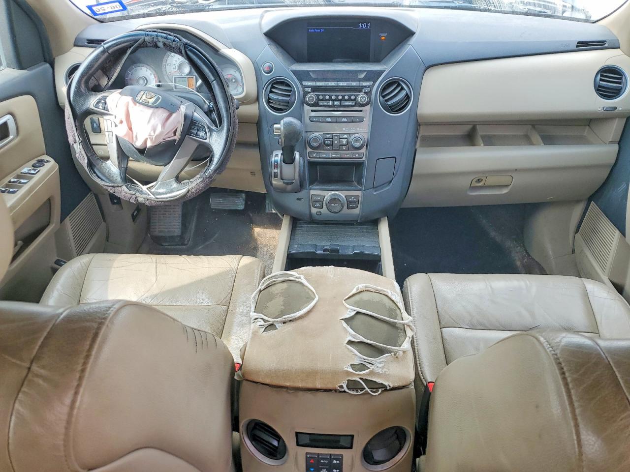 2012 Honda Pilot Exl Gray vin: 5FNYF3H63CB001984