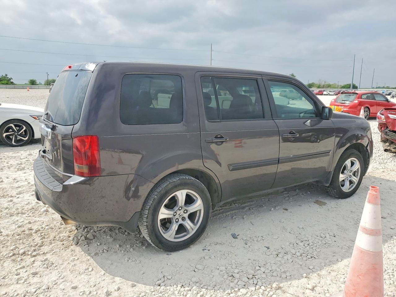 2012 Honda Pilot Exl Gray vin: 5FNYF3H63CB001984
