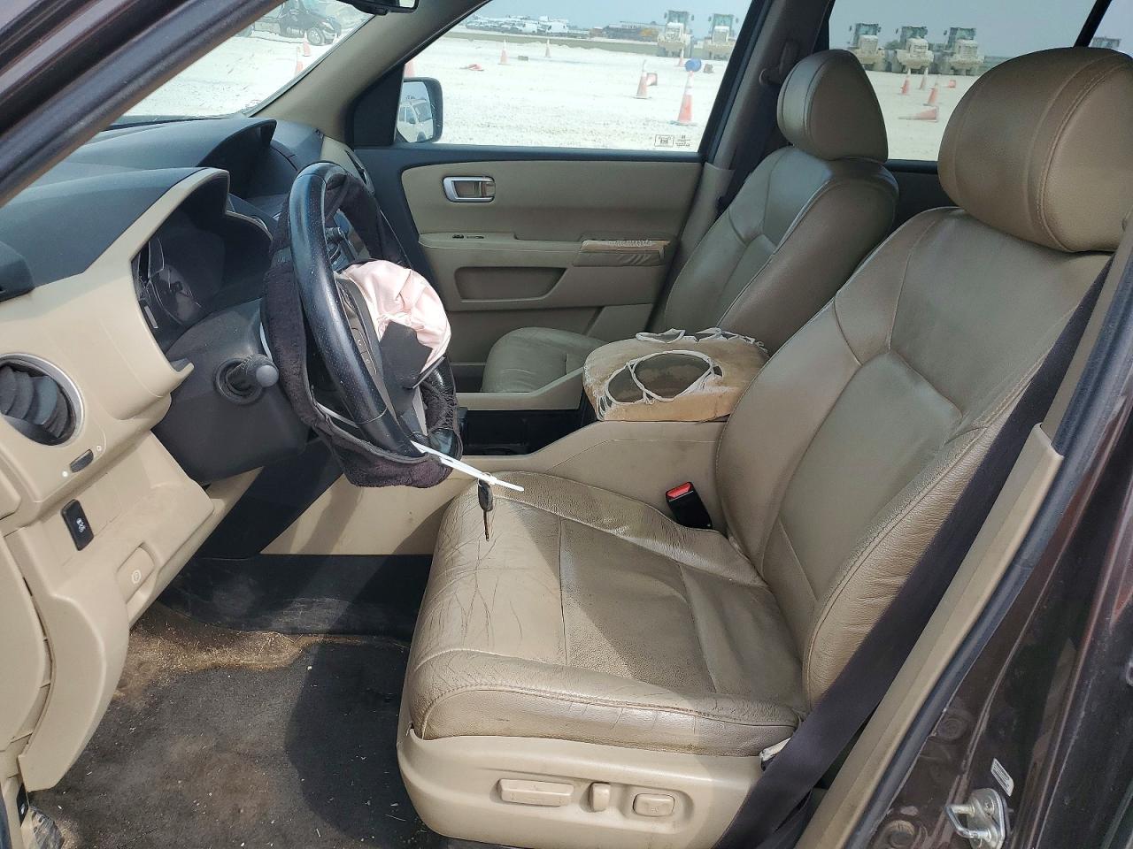 2012 Honda Pilot Exl Gray vin: 5FNYF3H63CB001984