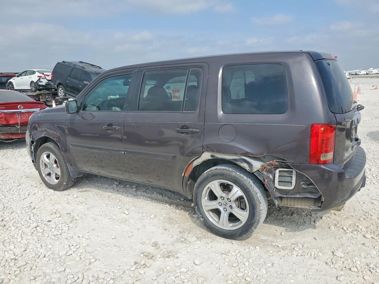 2012 Honda Pilot Exl Gray vin: 5FNYF3H63CB001984