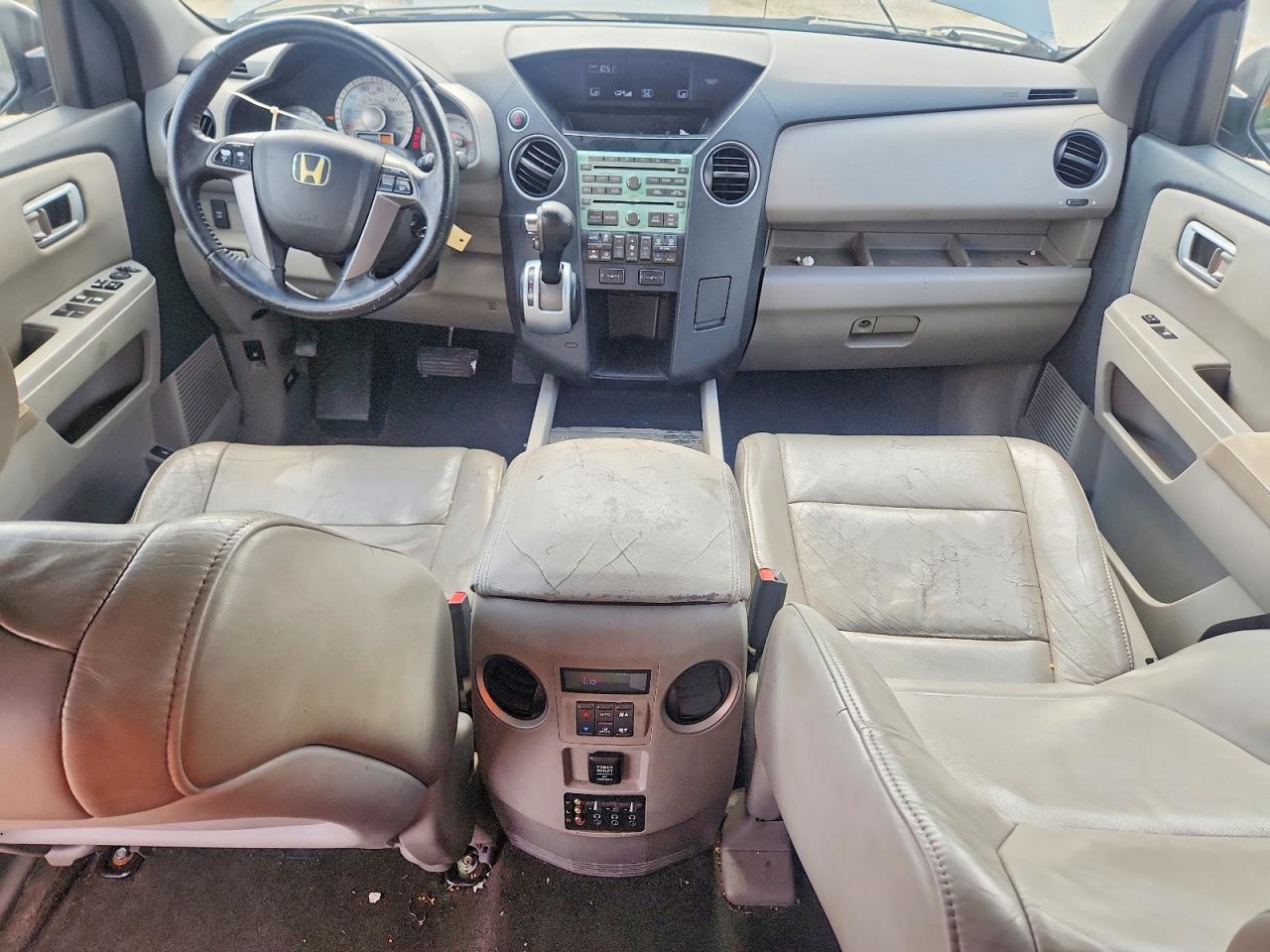 2011 Honda Pilot Exl Gray vin: 5FNYF3H64BB033034