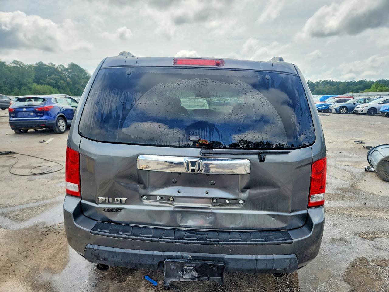 2011 Honda Pilot Exl Gray vin: 5FNYF3H64BB033034