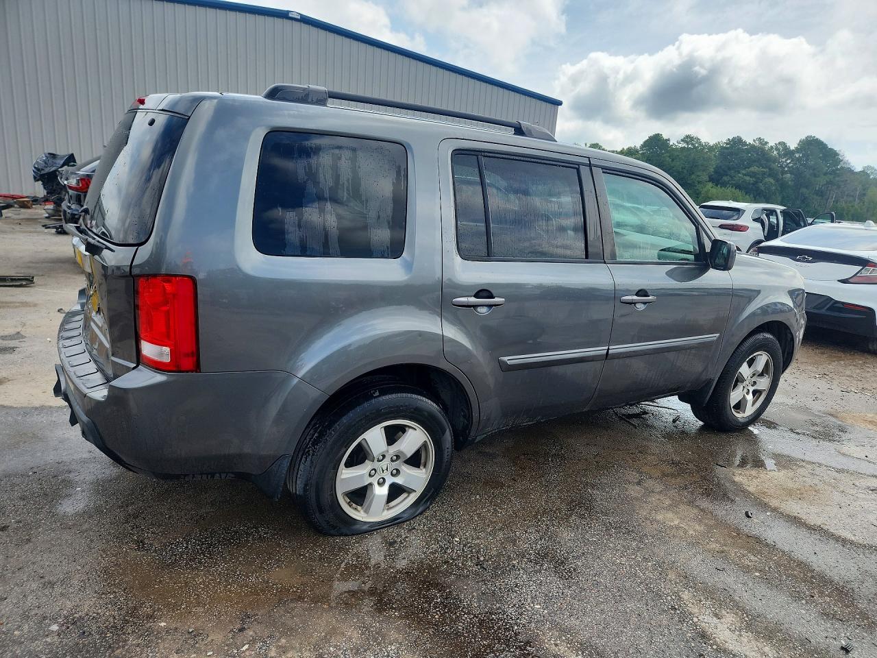 2011 Honda Pilot Exl Gray vin: 5FNYF3H64BB033034