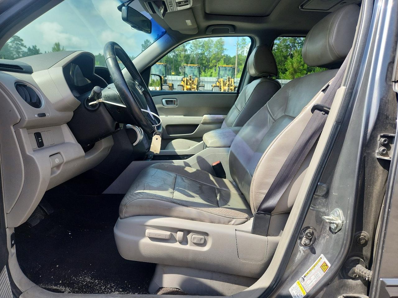 2011 Honda Pilot Exl Gray vin: 5FNYF3H64BB033034