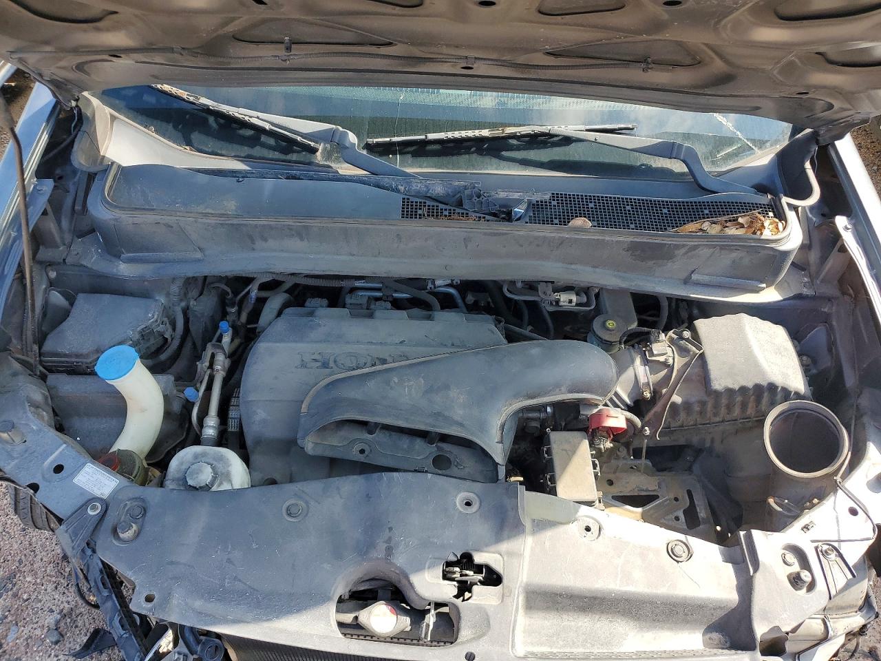 2013 Honda Pilot Exl Gray vin: 5FNYF3H64DB024868