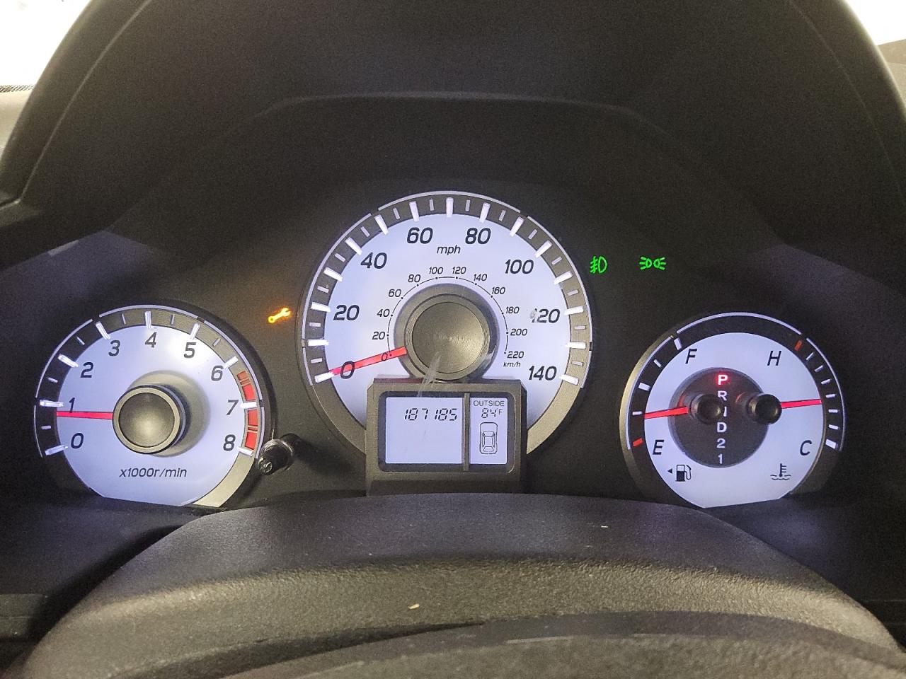 2014 Honda Pilot Exl Silver vin: 5FNYF3H64EB005190 Damage: Warning Light - Wrench, On, Unacceptable