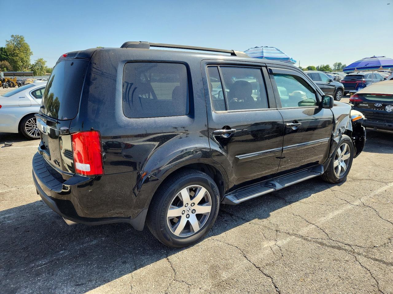 2011 Honda Pilot Exl Black vin: 5FNYF3H65BB002133