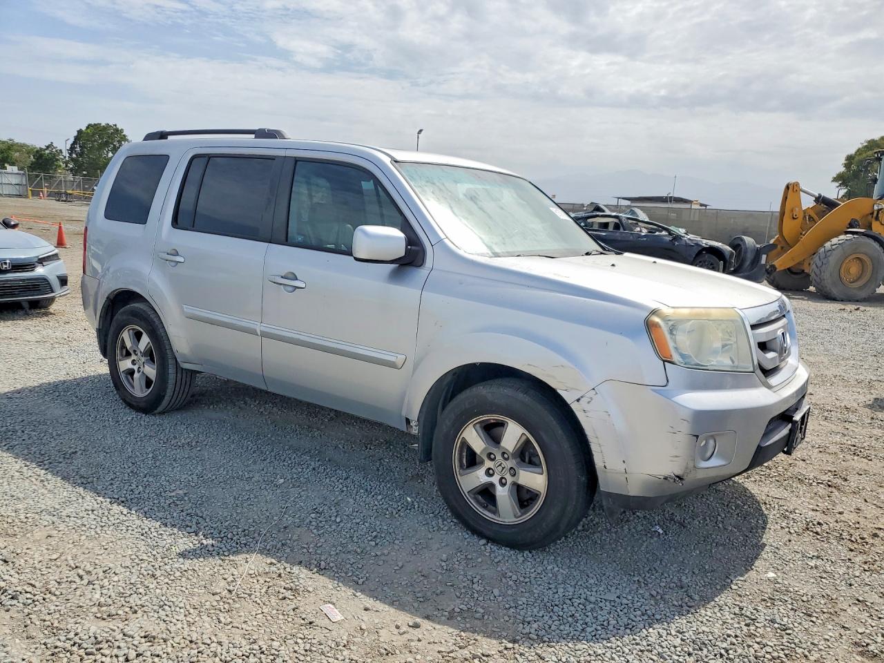 2011 Honda Pilot Exl Silver vin: 5FNYF3H65BB005520
