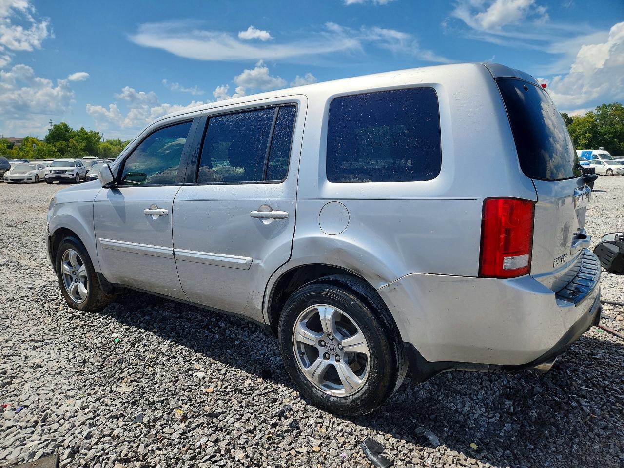 2012 Honda Pilot Exl Серебряный vin: 5FNYF3H65CB035621