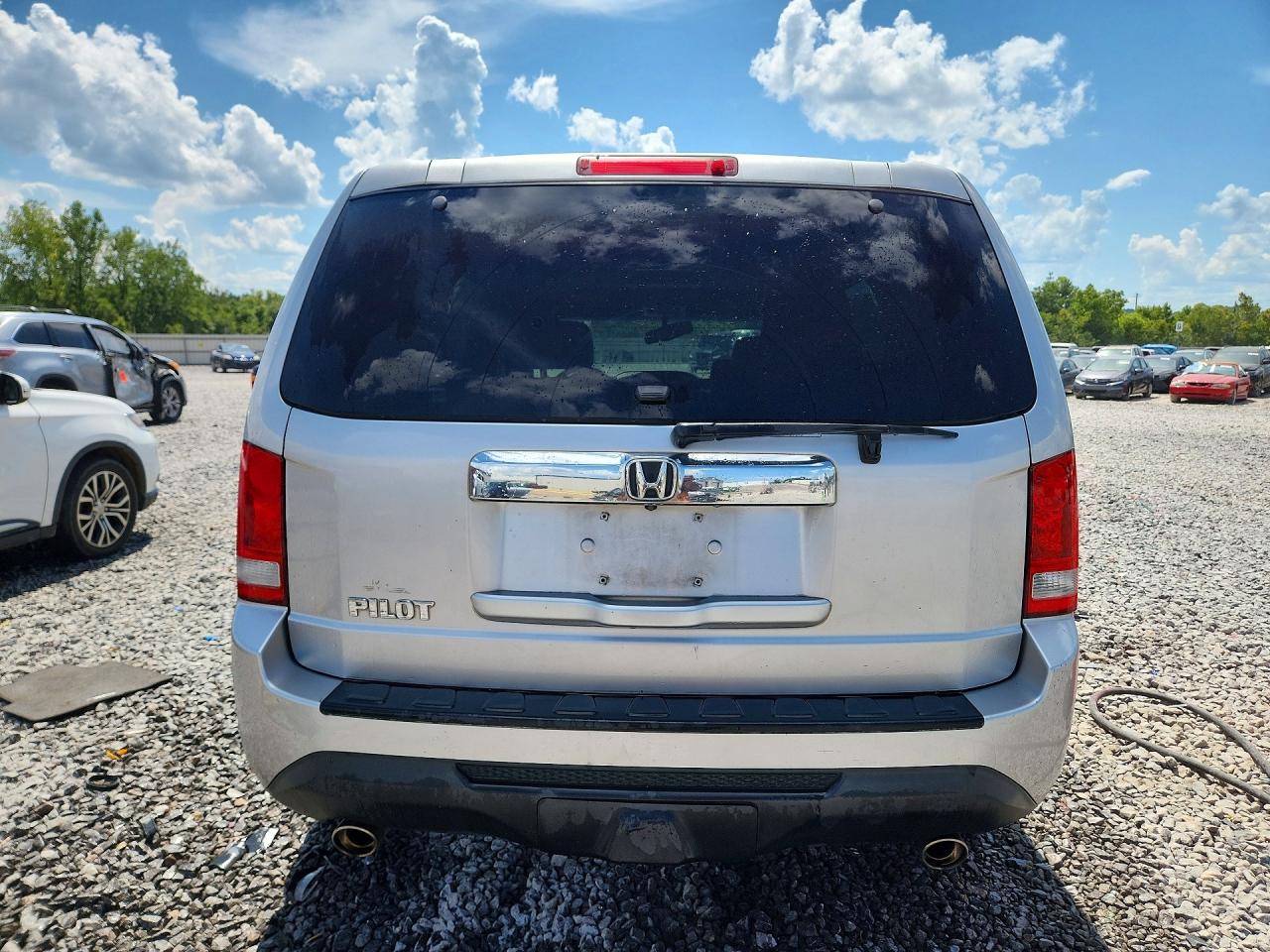 2012 Honda Pilot Exl Серебряный vin: 5FNYF3H65CB035621