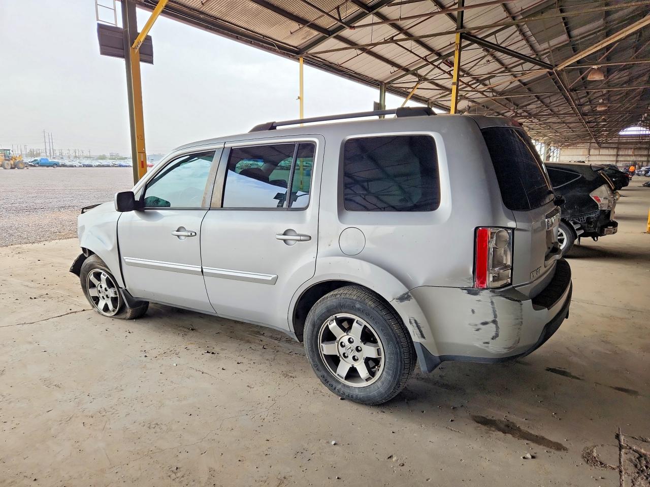 2011 Honda Pilot Exl Silver vin: 5FNYF3H66BB005543