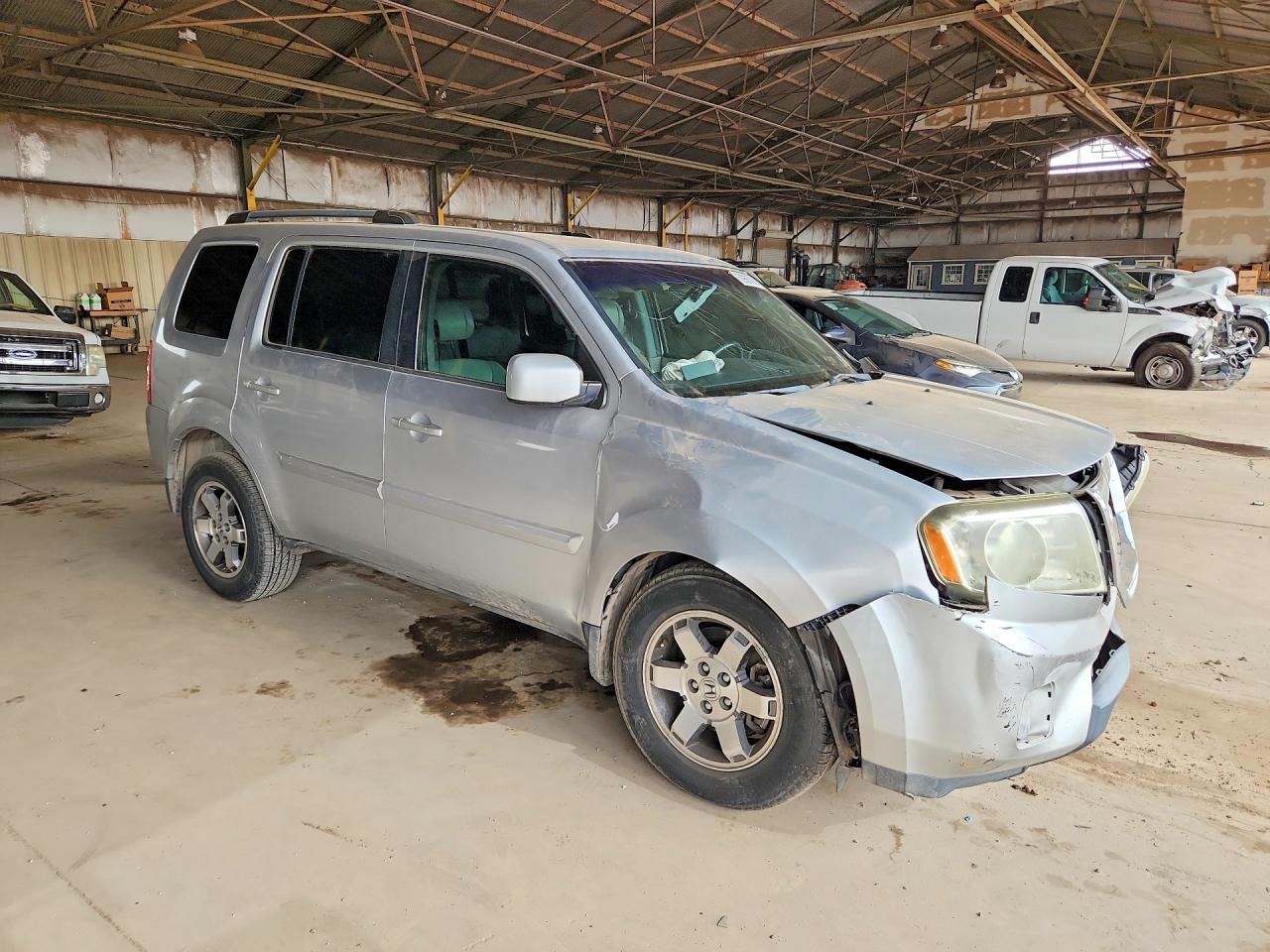 2011 Honda Pilot Exl Silver vin: 5FNYF3H66BB005543