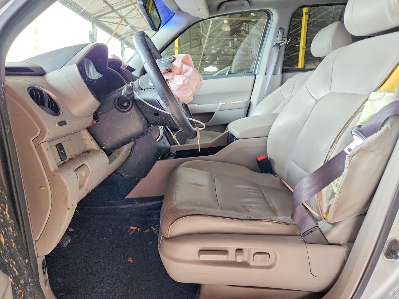 2011 Honda Pilot Exl Silver vin: 5FNYF3H66BB005543
