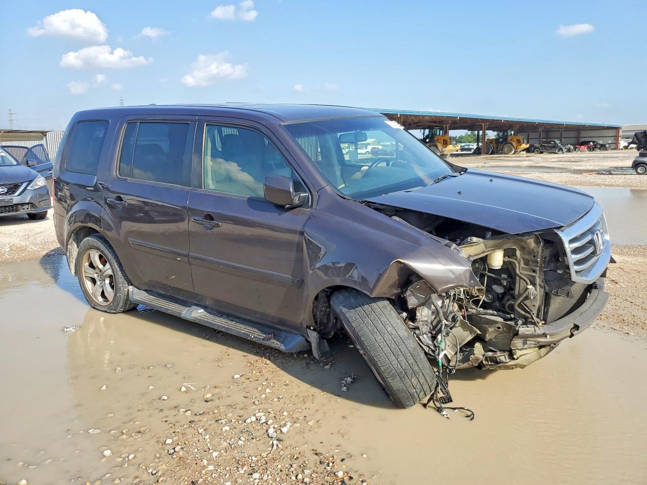 2012 Honda Pilot Exl Charcoal vin: 5FNYF3H66CB018732