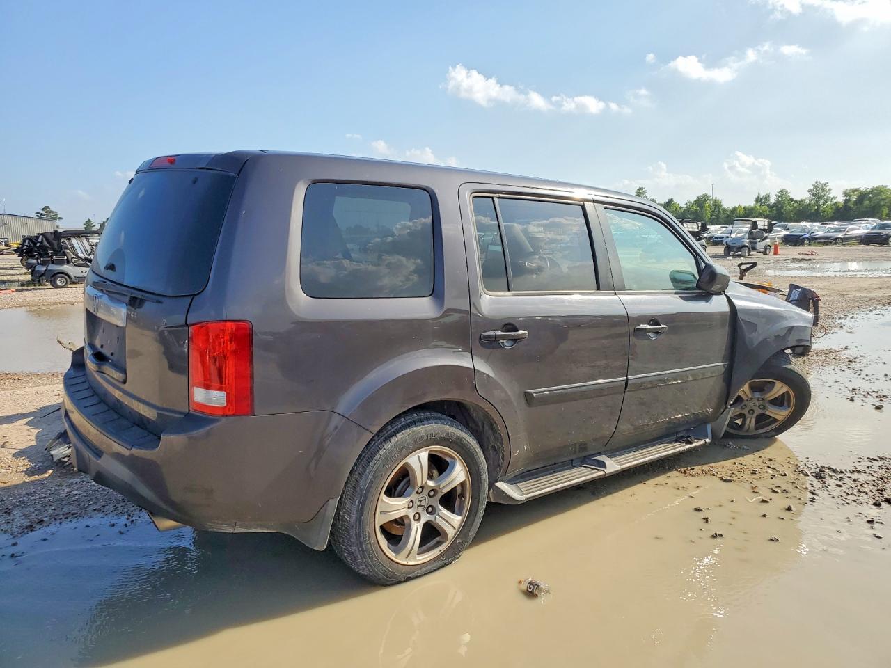 2012 Honda Pilot Exl Charcoal vin: 5FNYF3H66CB018732