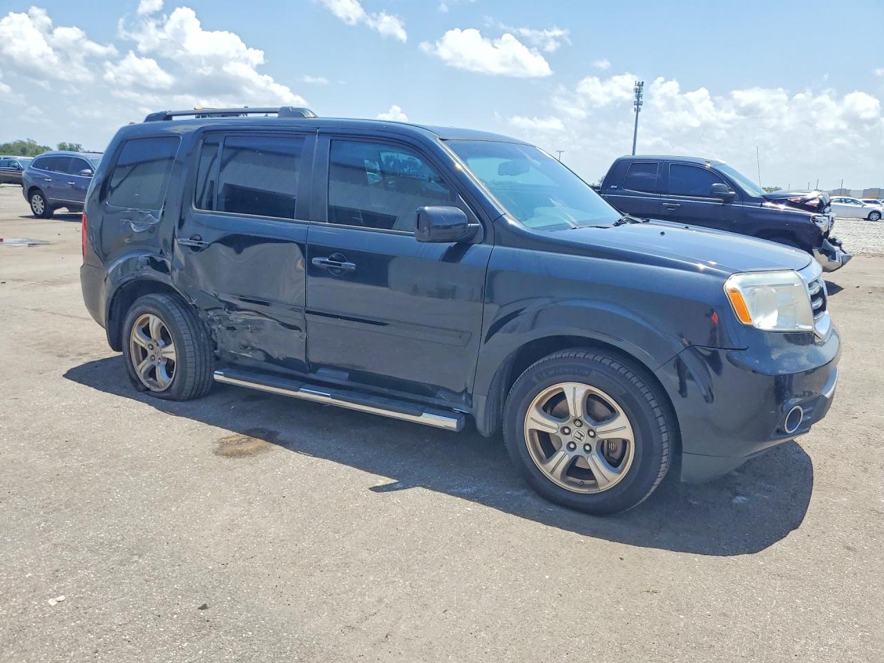 2014 Honda Pilot Exl Черный vin: 5FNYF3H66EB022105