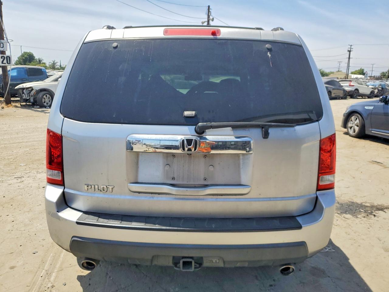 2010 Honda Pilot Exl Silver vin: 5FNYF3H67AB018820