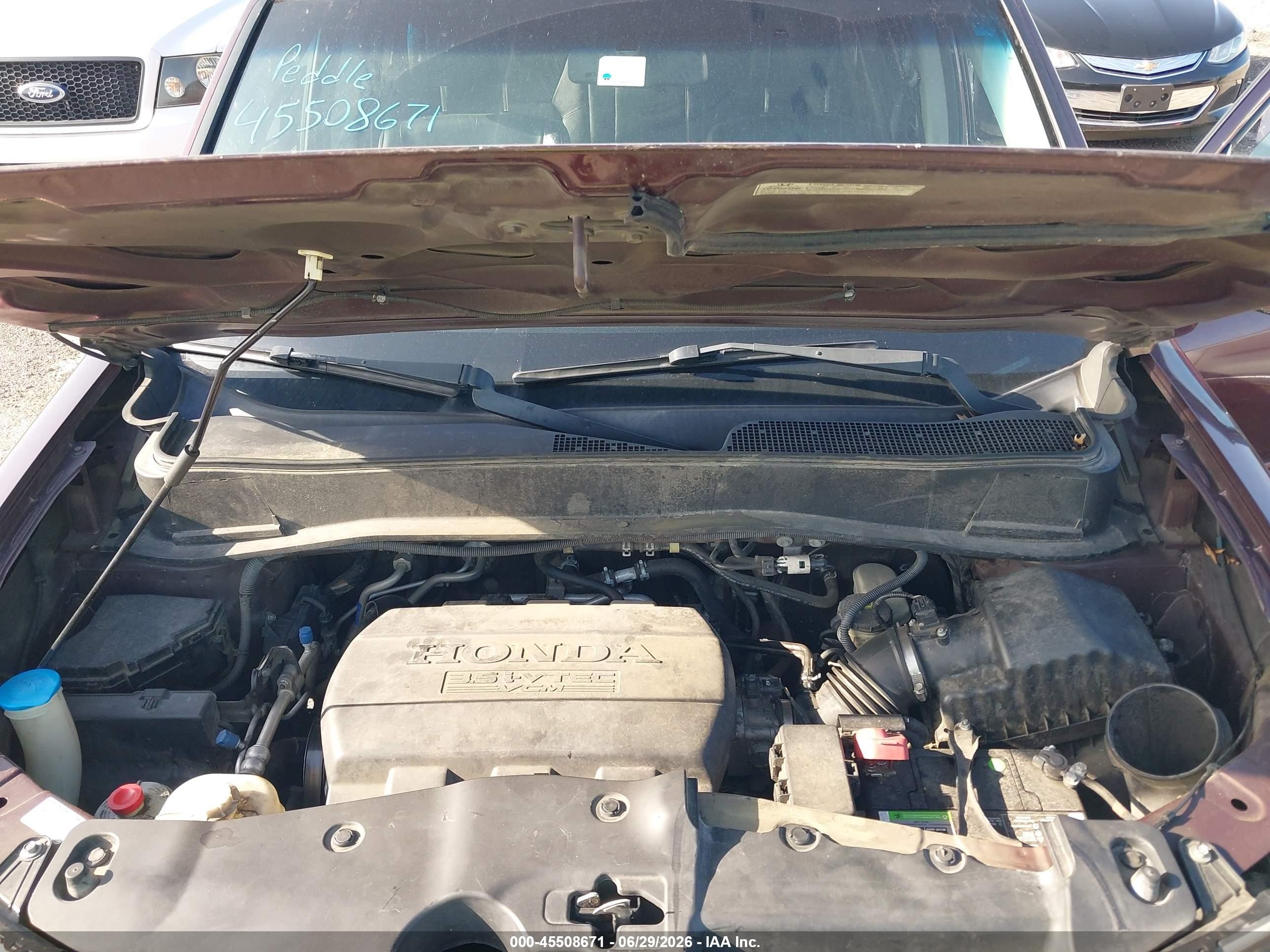 2011 Honda Pilot Ex-l Brown vin: 5FNYF3H67BB014431
