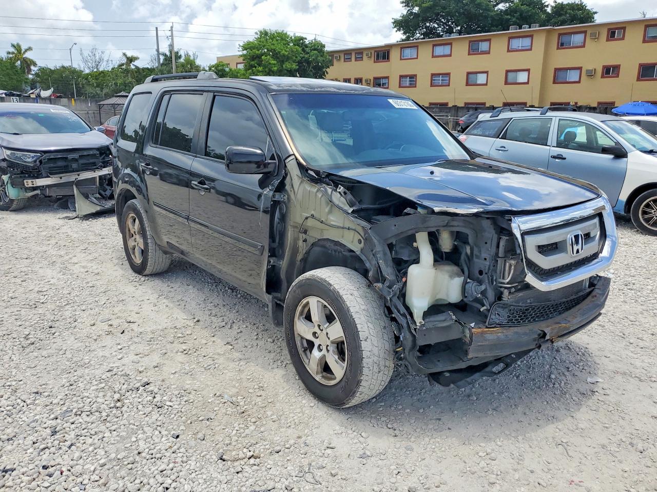 2011 Honda Pilot Exl Black vin: 5FNYF3H67BB023839