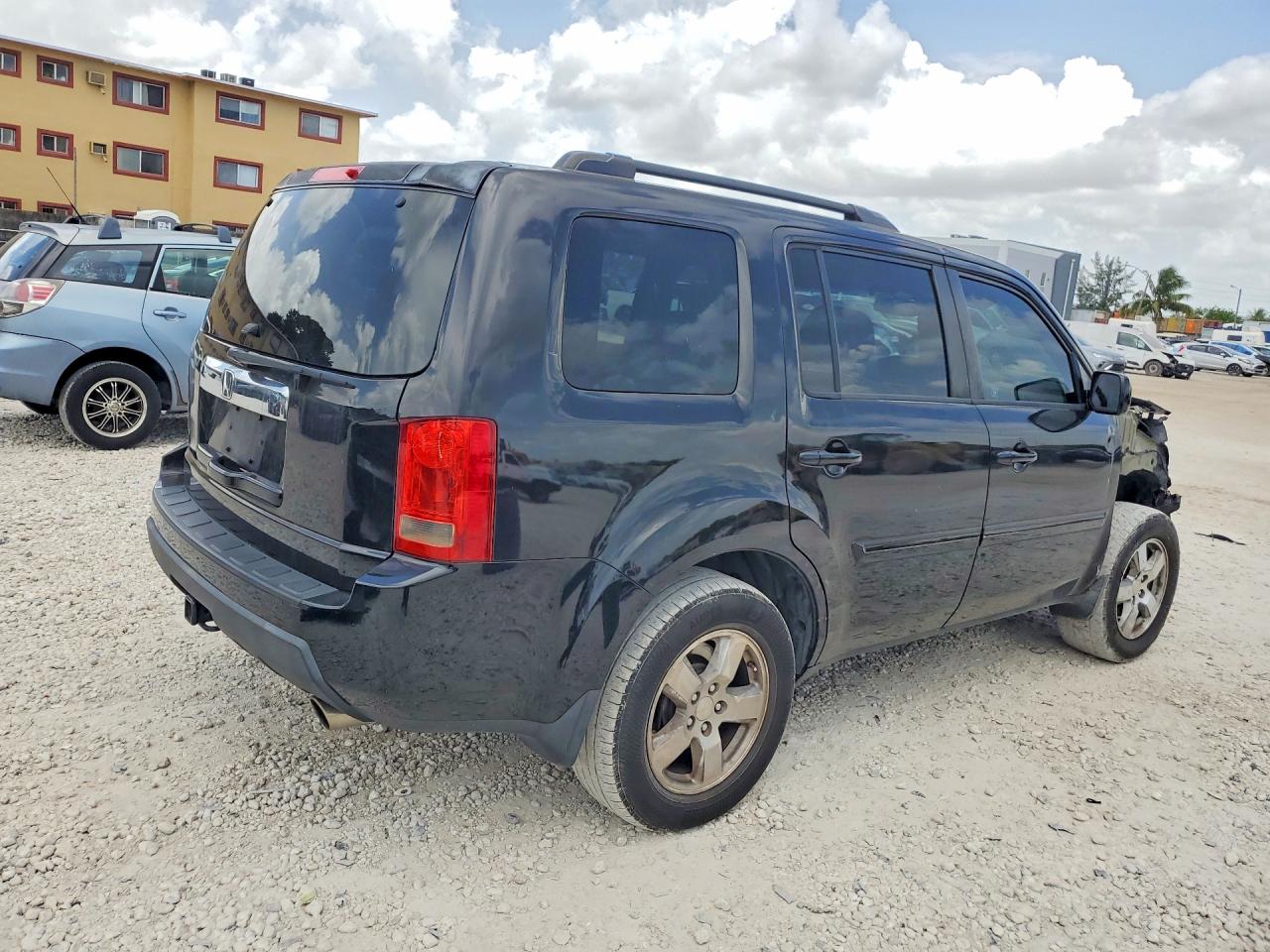 2011 Honda Pilot Exl Black vin: 5FNYF3H67BB023839