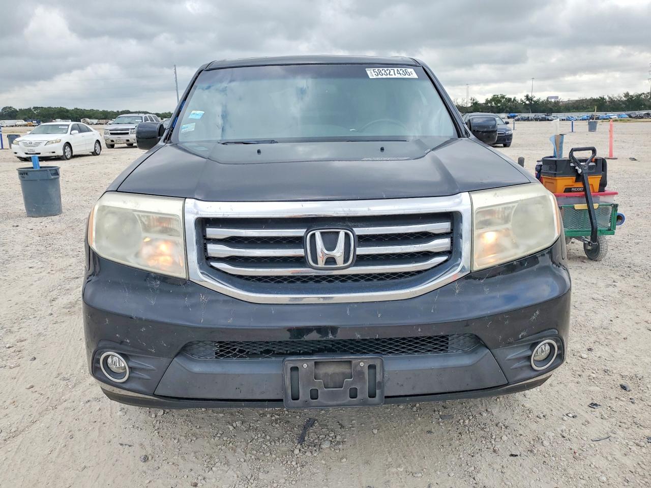 2013 Honda Pilot Exl Black vin: 5FNYF3H68DB016143
