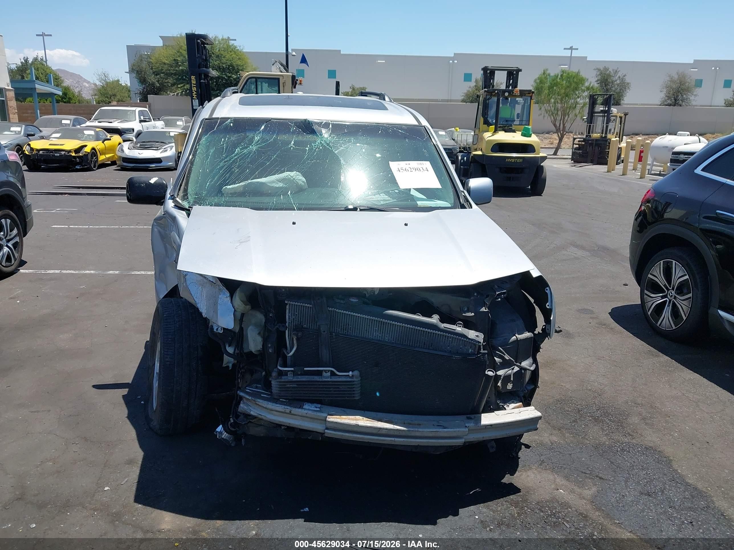 2010 Honda Pilot Ex-l Silver vin: 5FNYF3H69AB008693
