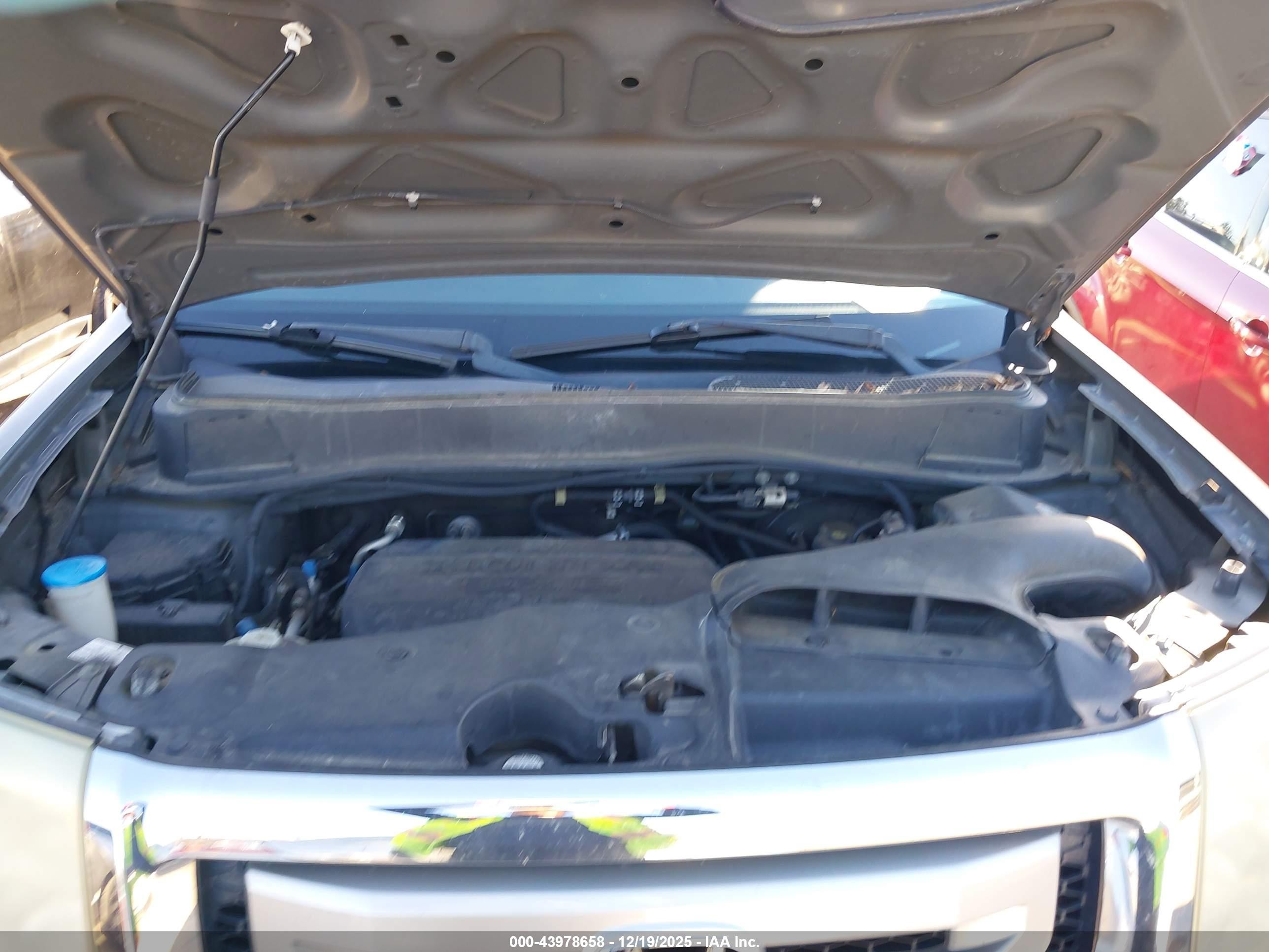2011 Honda Pilot Ex-l Gray vin: 5FNYF3H69BB033031