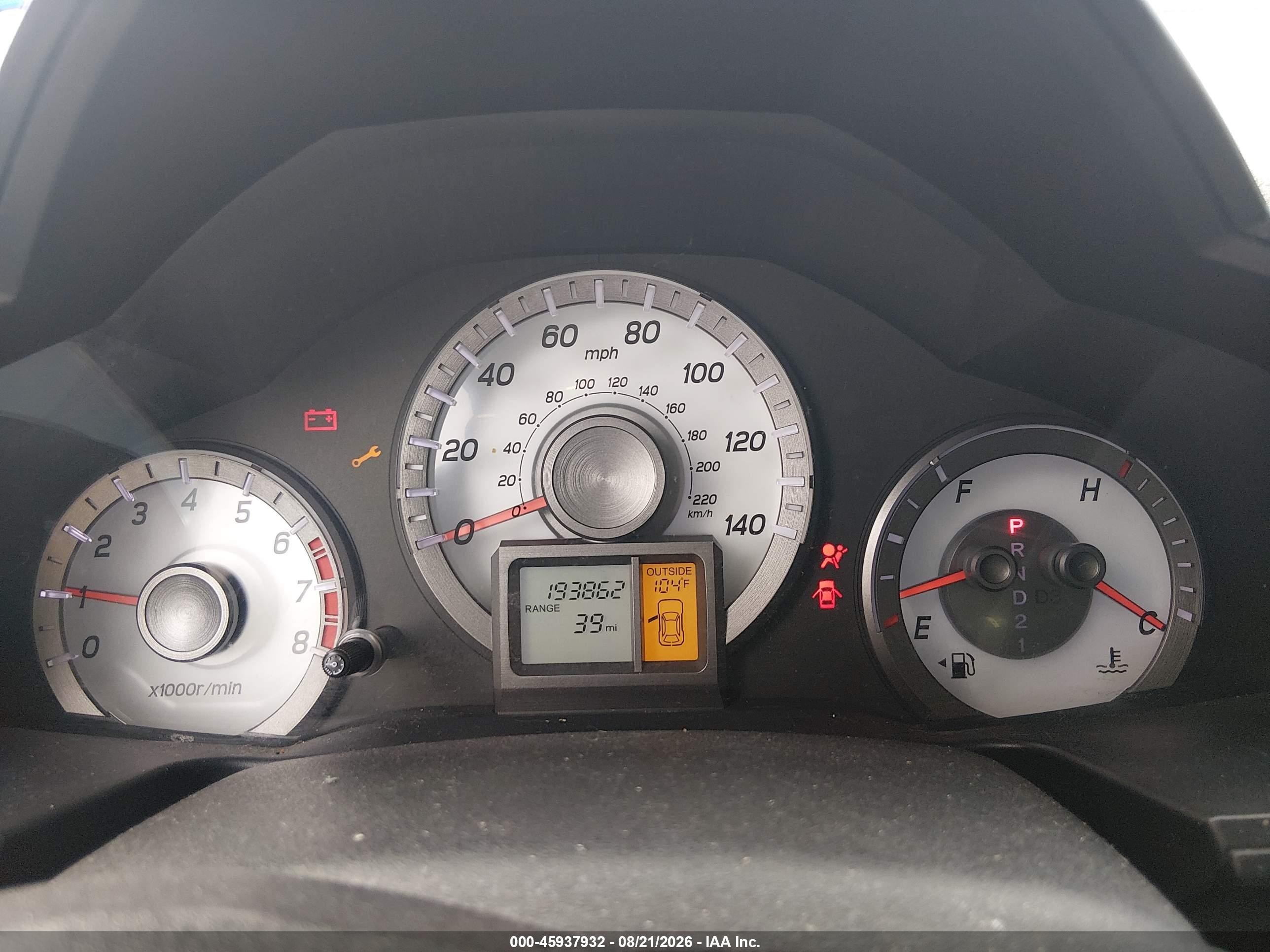 2012 Honda Pilot Ex-l Burgundy vin: 5FNYF3H69CB015890