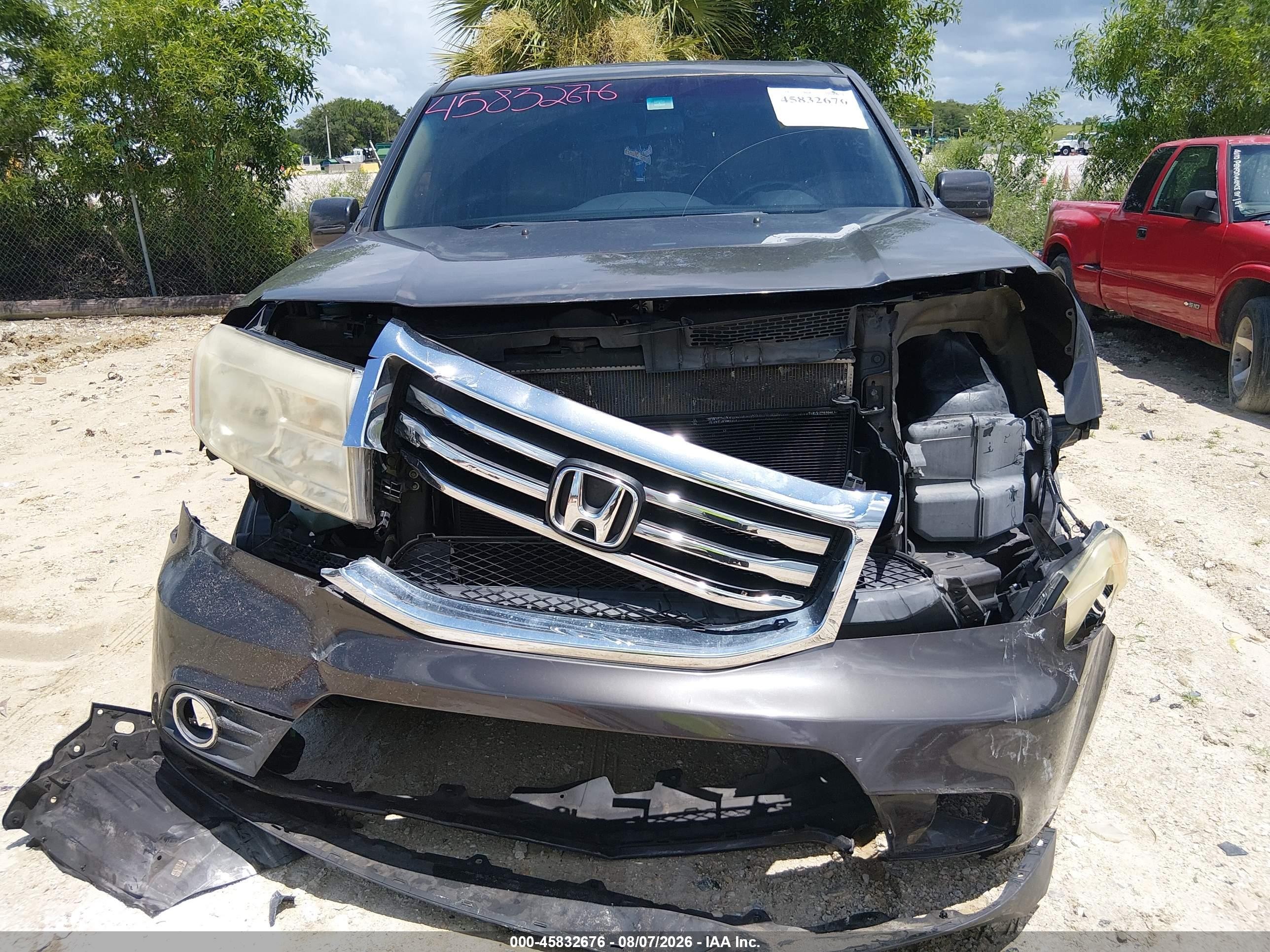 2012 Honda Pilot Ex-l Black vin: 5FNYF3H69CB028235