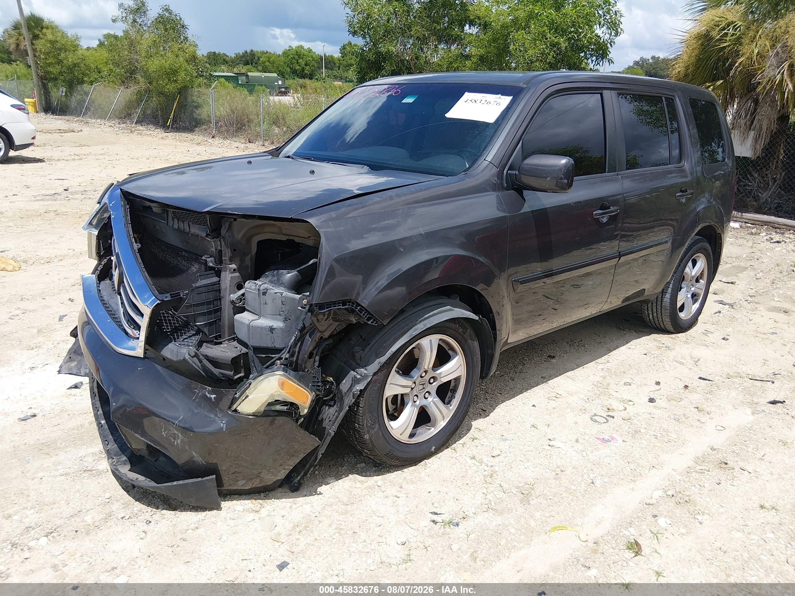 2012 Honda Pilot Ex-l Black vin: 5FNYF3H69CB028235