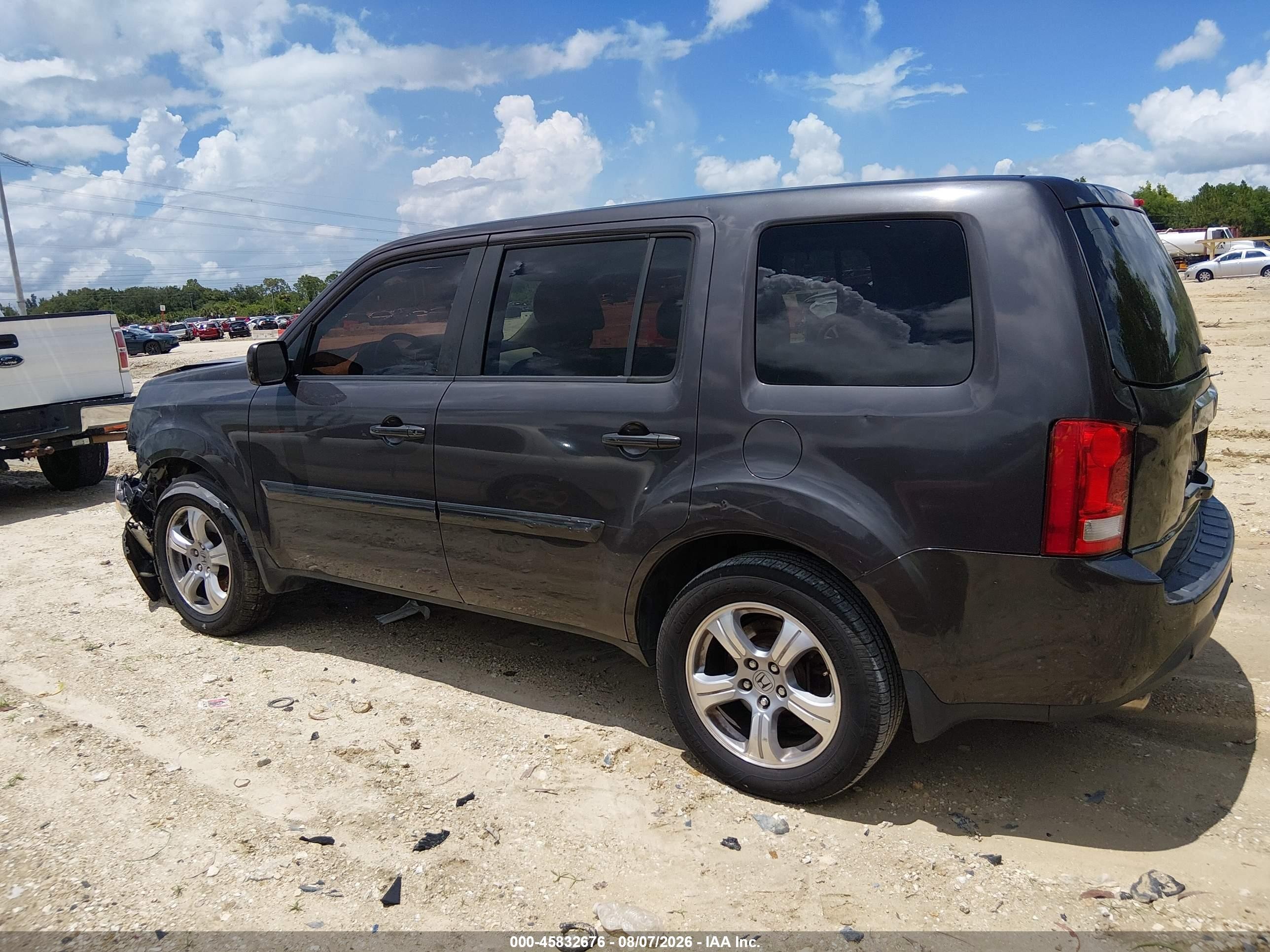 2012 Honda Pilot Ex-l Black vin: 5FNYF3H69CB028235
