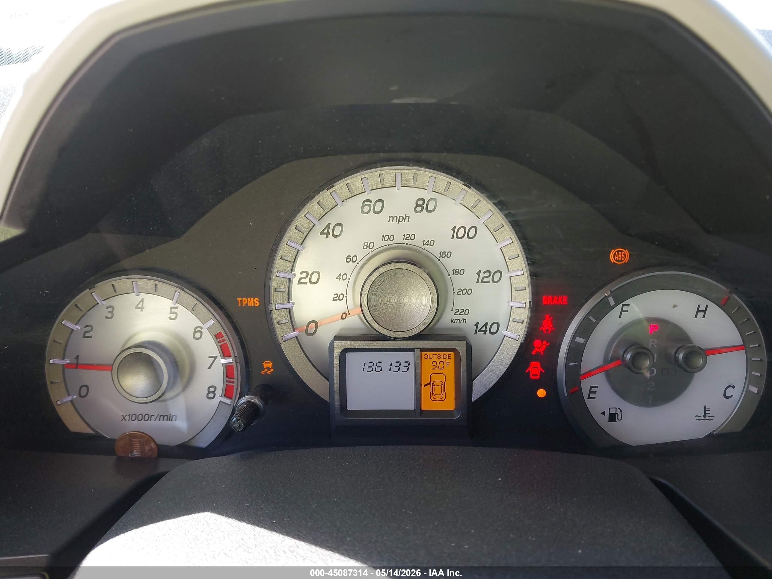 2014 Honda Pilot Ex-l Белый vin: 5FNYF3H69EB010689